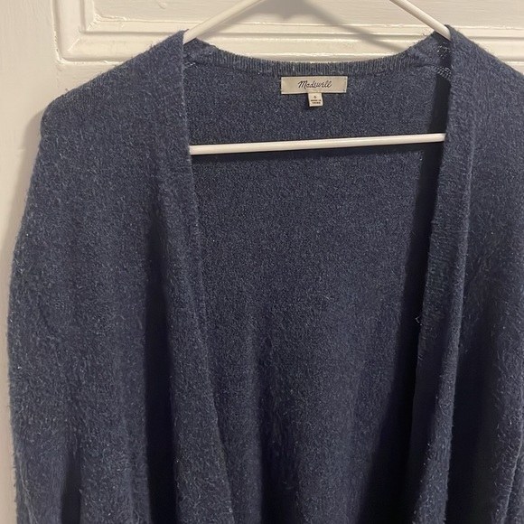 Madewell Navy blue long cardigan - Picture 2 of 2